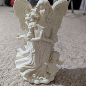 PartyLite Cream Angel Figurine